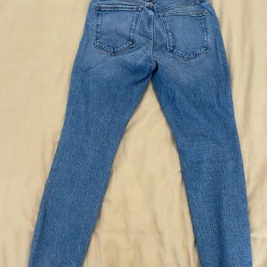 Good American Ankle Straight Jeans